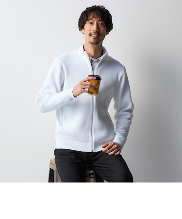ビズニットテック（BIZ KNIT TECH） ジップアウター BIZSPO