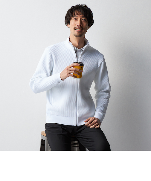 ビズニットテック（BIZ KNIT TECH） ジップアウター BIZSPO