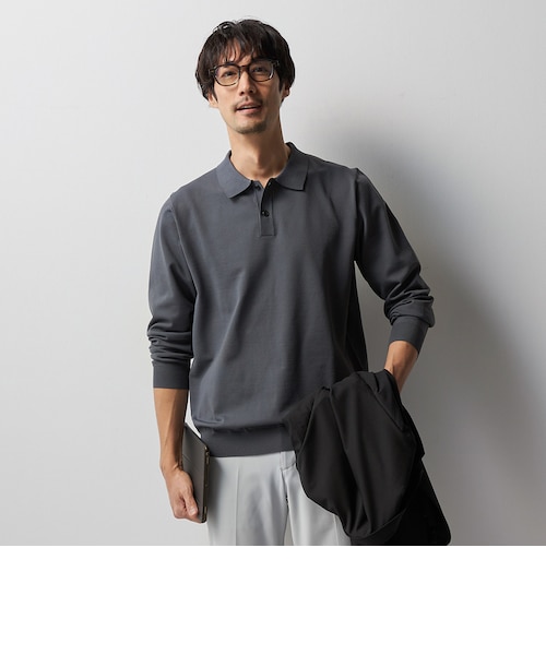 ビズニットテック（BIZ KNIT TECH） ハイゲージニットポロ BIZSPO