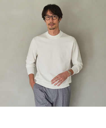 ビズニット(BIZ KNIT) ハイゲージモックネック