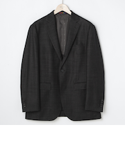 スマート ビズ セットアップ ジャケット ORIHICA LUXE デニム調無地