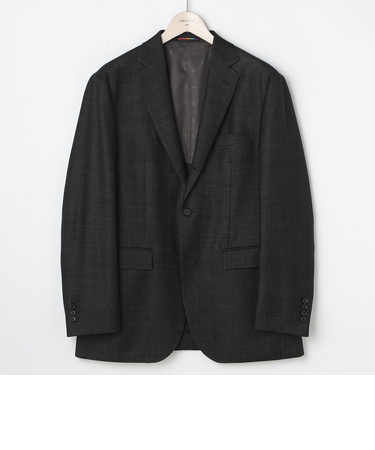 スマート ビズ セットアップ ジャケット ORIHICA LUXE デニム調無地