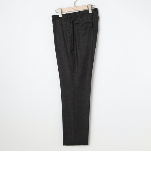 スマート ビズ セットアップ スラックス ORIHICA LUXE  デニム調無地 裾上げ済み