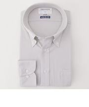 スーパーノンアイロンストレッチシャツ ボタンダウン 織柄