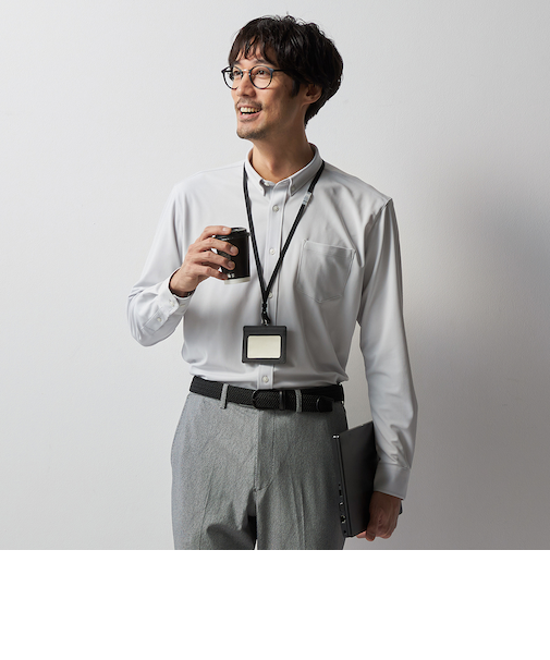 ビズポロシャツ 前開き ボタンダウン BIZSPO