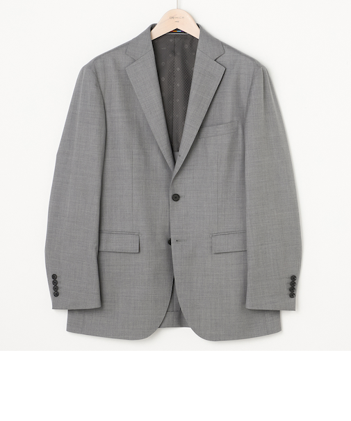 スマートビズセットアップ ジャケット ORIHICA　LUXE 120'S無地