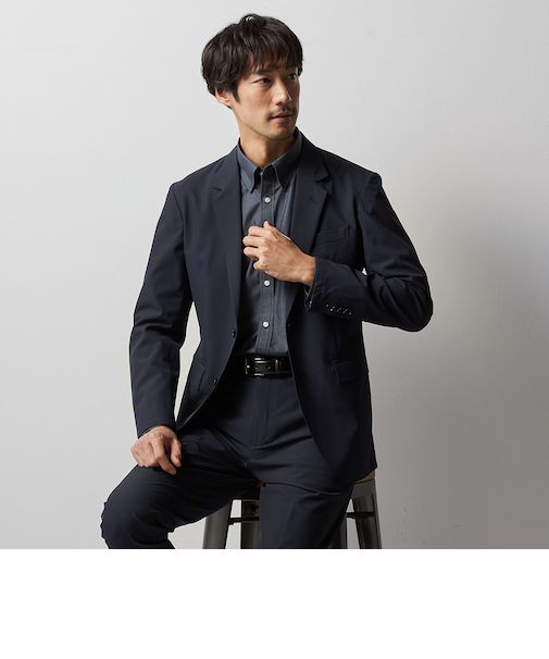 THE THIRD SUITS ジャケット 撥水無地