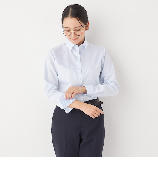 SUPER NON-IRON COTTONシャツ 別生地レギュラー