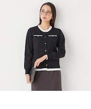 ＜CLASSY.ONLINE2月掲載アイテム＞ORIHICA美ラクるニットCOMFY 配色カーディガン