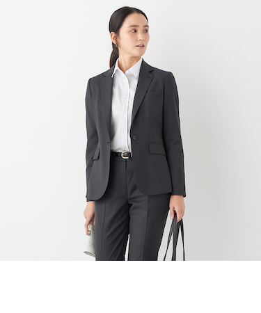 ORIHICA　LUXE ノッチジャケット REDA織柄