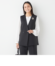 らくちんセットアップ ジレ