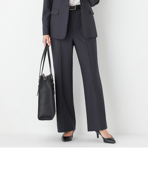 THE THIRD SUITS（BIZSPO） ワイドパンツ