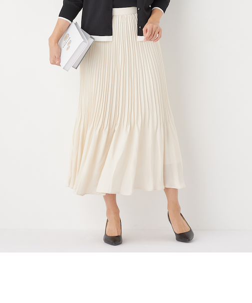 CITY TAILOREDスカート プリーツロング