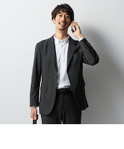 BIZSPOセットアップジャケット  軽量無地