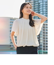 ORIHICA美ラクるブラウス 楊柳