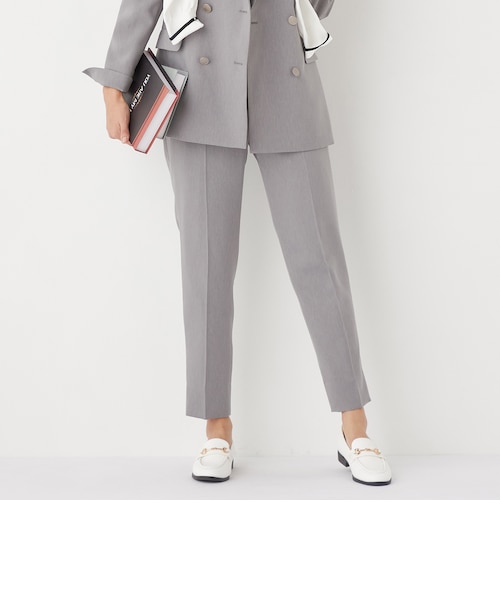 ORIHICA LUXE テーパードパンツ REDA織柄｜オリヒカの通販｜&mall