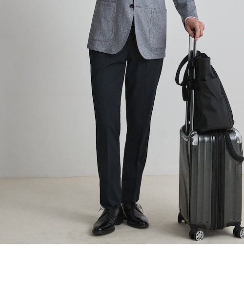 THE THIRD SUITS（SUPERCOOL） スラックス 高通気 サッカー 裾上げ済み