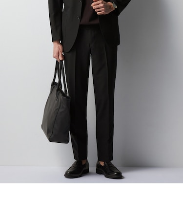 THE THIRD SUITS（SUPERCOOL） スラックス 高通気 サッカー 裾上げ済み