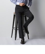 スマート ビズ セットアップ（SUPERCOOL）スラックス 高通気 無地 裾上げ済み