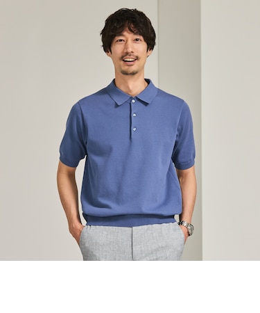 ビズニット（BIZ KNIT） プレーティングニットポロ