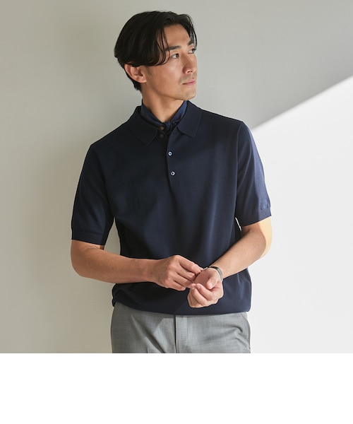 ビズニット（BIZ KNIT） プレーティングニットポロ｜オリヒカの通販