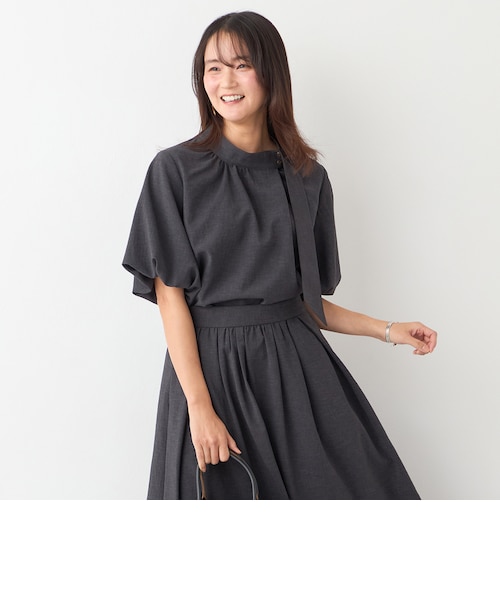洗えるストレッチセットアップ ノッチジャケット チェック｜オリヒカの