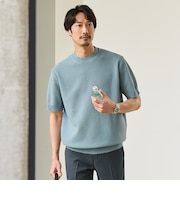 ビズニット（BIZ KNIT） 麻混カルゼ ニットTシャツ