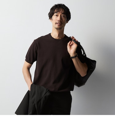 ビズニット（BIZ KNIT） プレーティング ニットTシャツ
