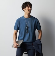 ビズニット(BIZ KNIT) プレーティング ニットTシャツ