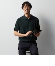 ビズニット（BIZ KNIT） プレーティング ニットポロ