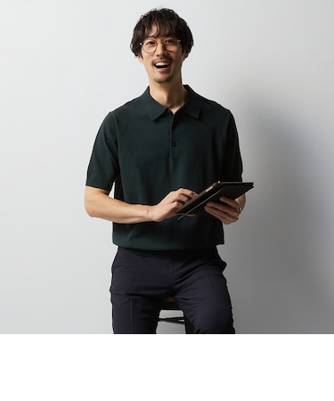 ビズニット（BIZ KNIT） プレーティング ニットポロ
