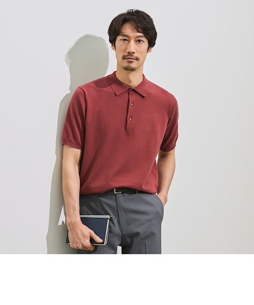 ビズニット（BIZ KNIT） プレーティング ニットポロ