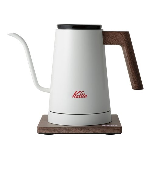 Kalita（カリタ） 電気ケトル ホワイト 新色 kalita カリタ 電気ケトル KEDP-600（ホワイト）｜ツタヤショテン