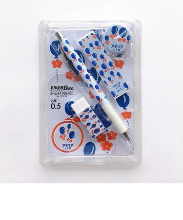 【アデリアレトロ】ぺんてる シャープペンシルセット 風船柄