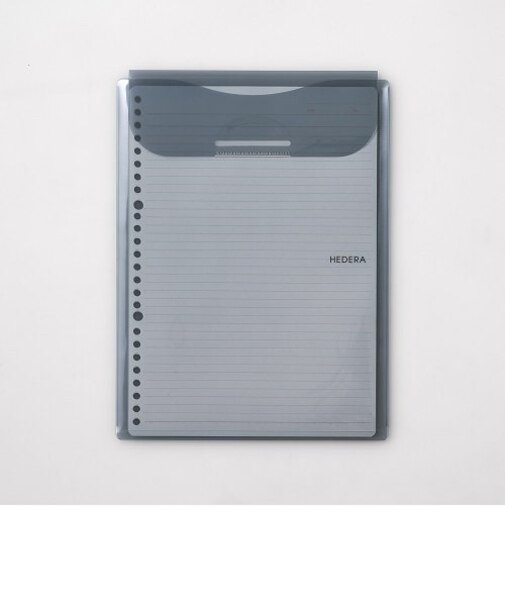 HEDERA　ヘデラ　ルーズリーフケース　GY