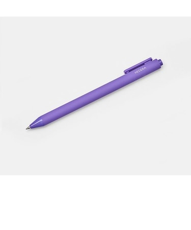 HEDERA ヘデラ ゲルインクボールペン パープル