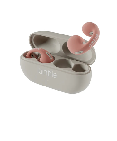ambie sound earcuffs Flamingo × Beige