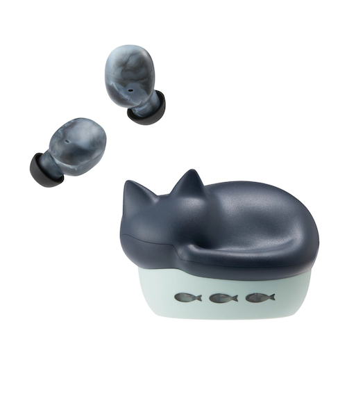 ワイヤレスイヤホン NEKO 黒 クロ Bluetooth クロ NEKO完全ワイヤレスイヤホン｜ツタヤショテンの通販｜&mall