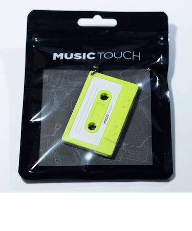音楽ガジェット MUSIC TOUCH ライトグリーン