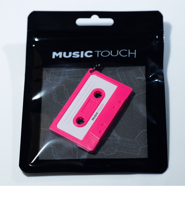 音楽ガジェット MUSIC TOUCH ネオンピンク
