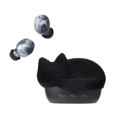 ブラック　ふわふわフロッキー　ＮＥＫＯワイヤレスイヤホン