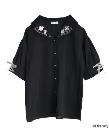 【美女と野獣】刺繍ブラウス