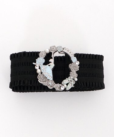 バレリーナローズゴムベルト