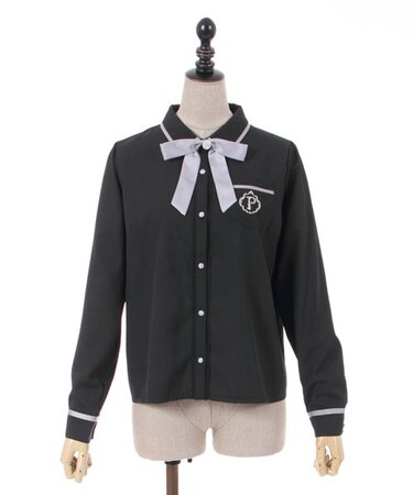 リボン付エンブレム刺繍ＢＬ