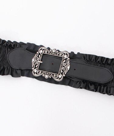 クラシカルバックルゴムベルト