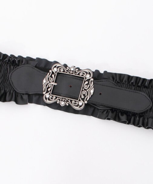 クラシカルバックルゴムベルト