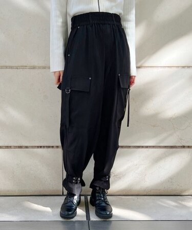 ミリタリー風カーゴパンツ