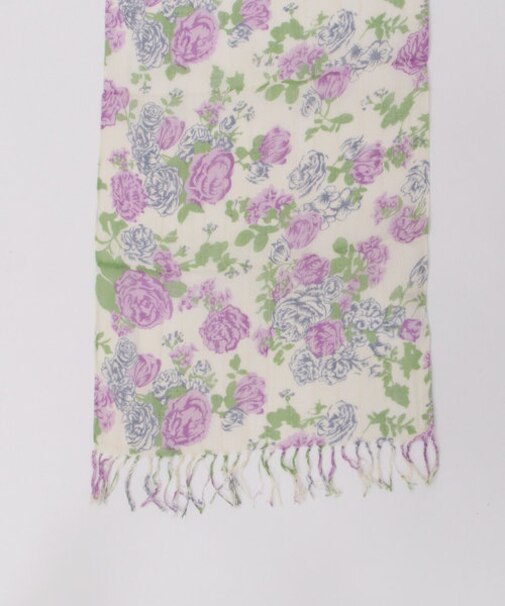 フラワープリントストール