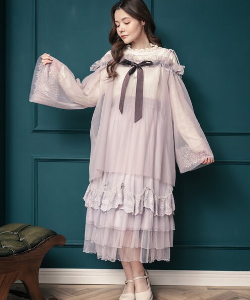 ４ｗａｙチュールチュニック