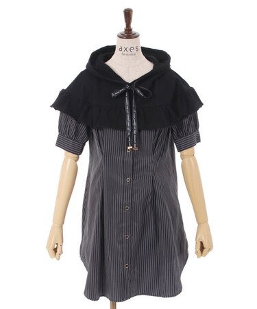 パーカードッキングチュニック